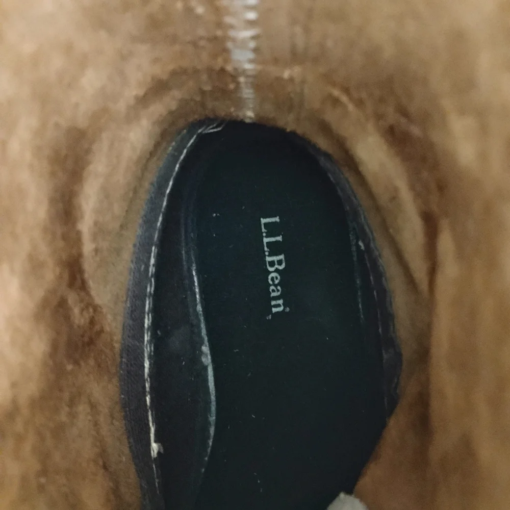 LL Bean Boots - Maine Hunting Shoe, US Men 7 , Brown, Unlined, Vintage